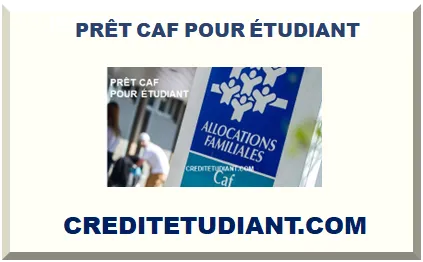 PRÊT CAF POUR ÉTUDIANT 2026