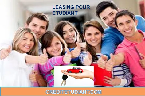 LEASING AUTO POUR ÉTUDIANT 2026