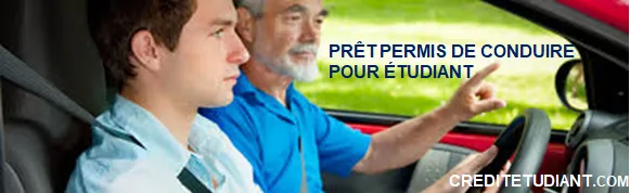 PRÊT PERMIS DE CONDUIRE POUR ÉTUDIANT 2026